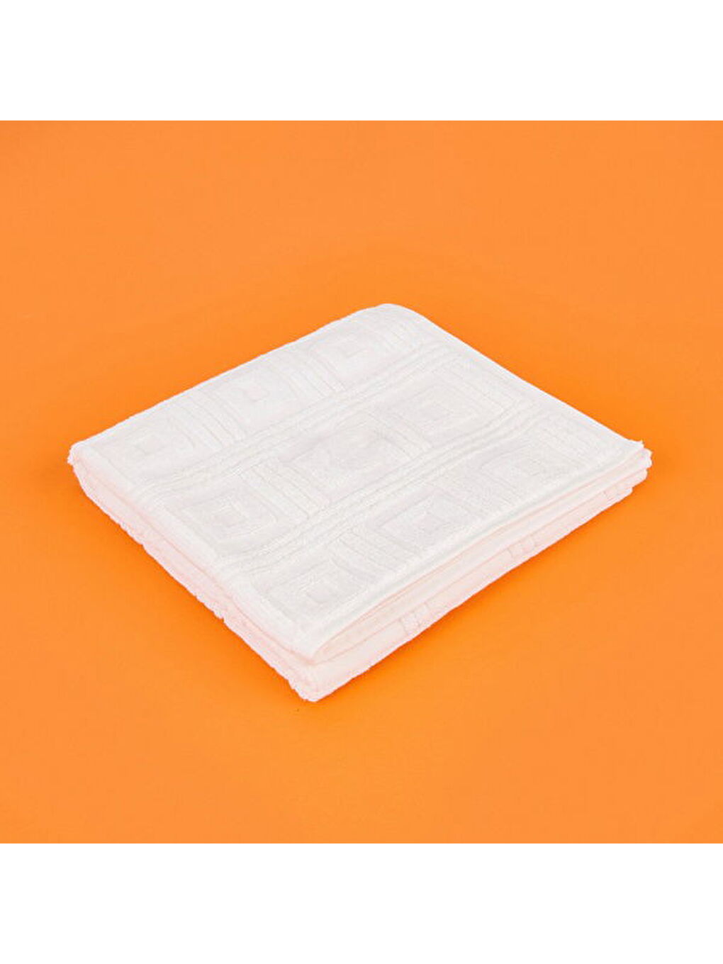 Soft Premium Kybele Yüz Havlusu - Beyaz - 45x65 cm-1