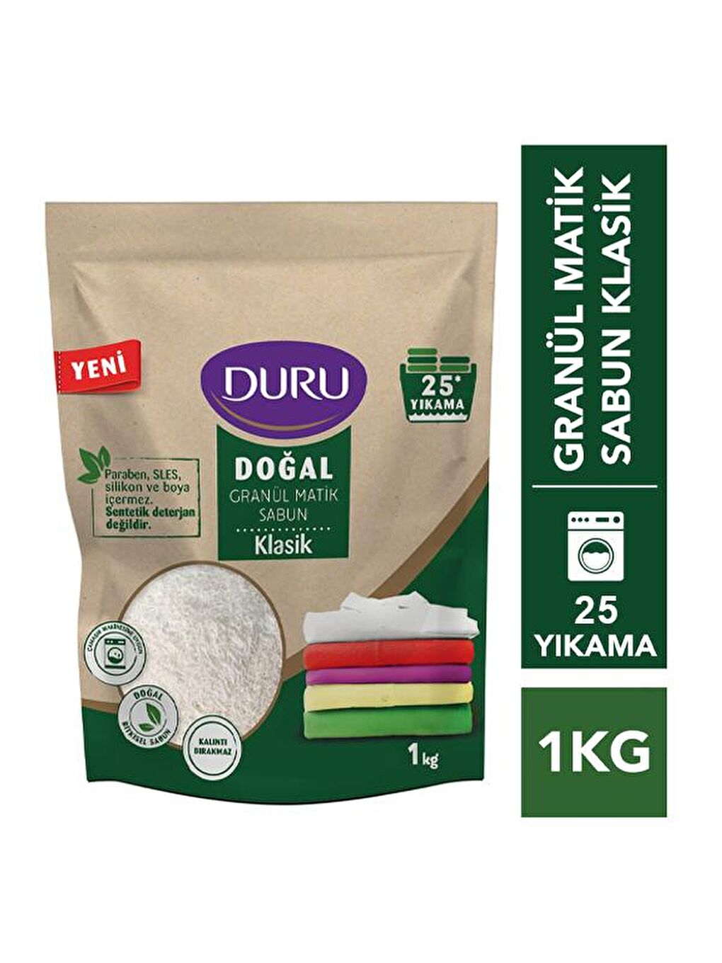 Duru Renksiz Granül Matik Sabun Klasik 1 kg