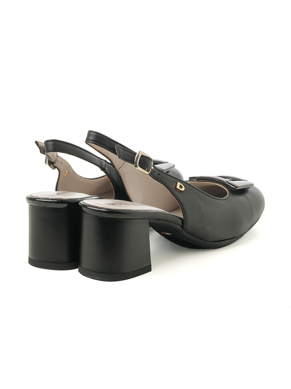 Kadın Siyah Topuklu Ayakkabı 7E5160DP Nero-3