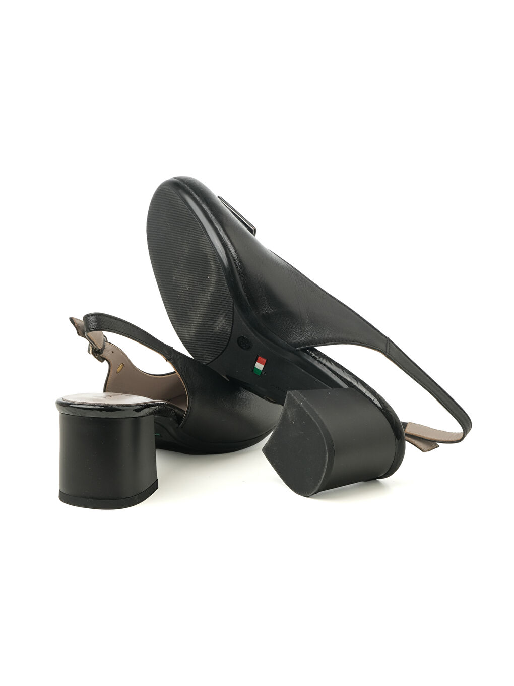 Kadın Siyah Topuklu Ayakkabı 7E5160DP Nero-4