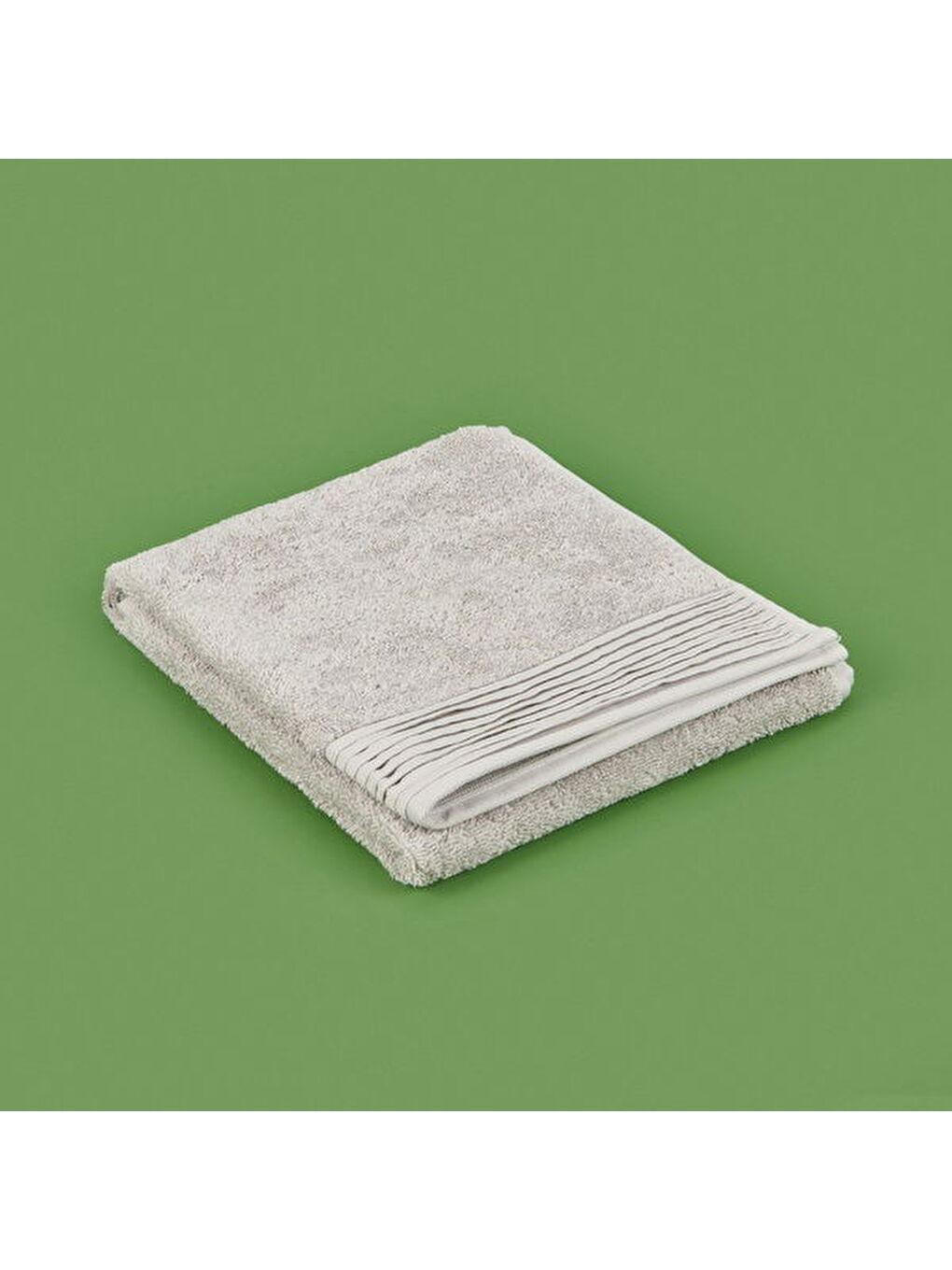 Soft Premium Yüz Havlusu - Gri - 50x90 cm-1