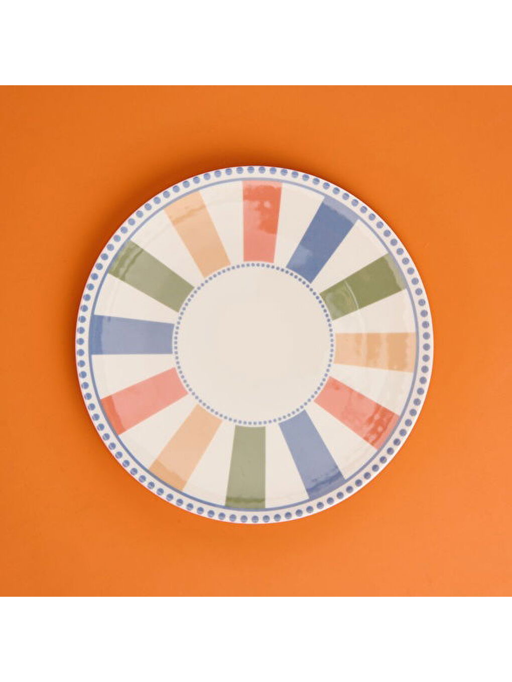 Karışık Kitchen Colourful Servis Tabağı - Renkli - 25 cm-1