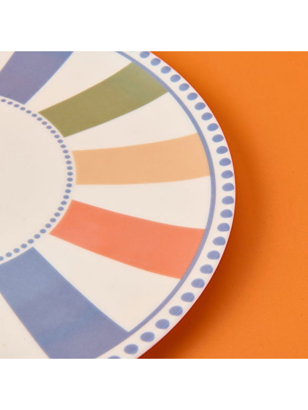 Karışık Kitchen Colourful Servis Tabağı - Renkli - 25 cm-2