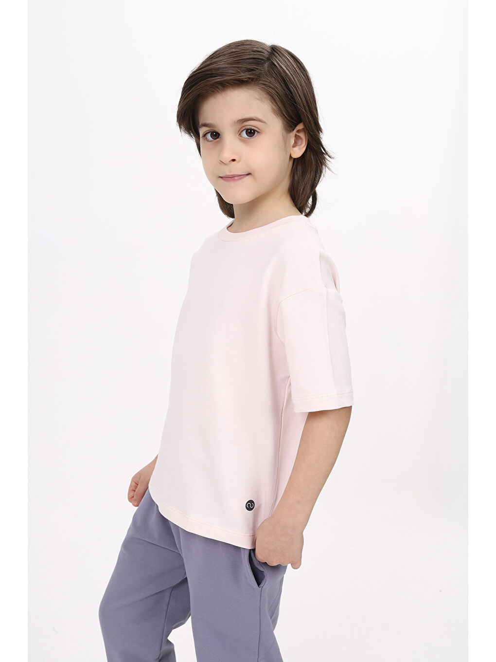Mercan Unisex Çocuk Baskılı Tişört-1