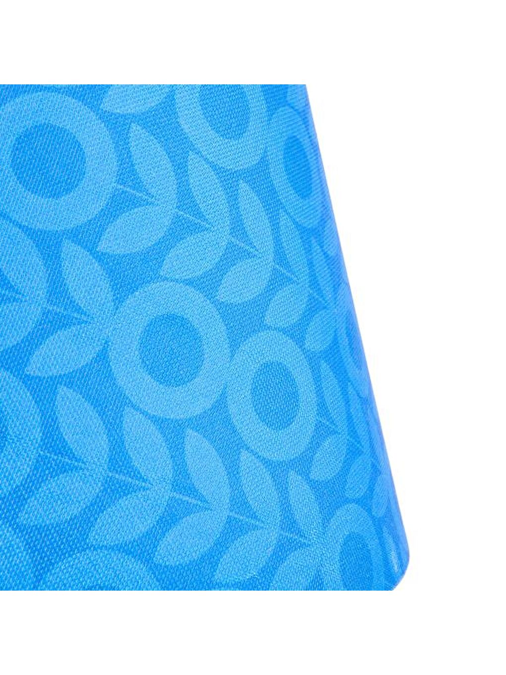 Evidea Lighting Retro Geometrik Desenli Abajur - Mavi - 50 cm - 1