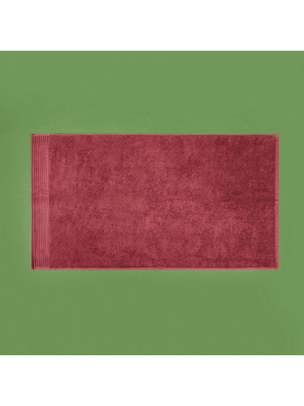 Soft Premium Yüz Havlusu - Bordo - 50x90 cm-1
