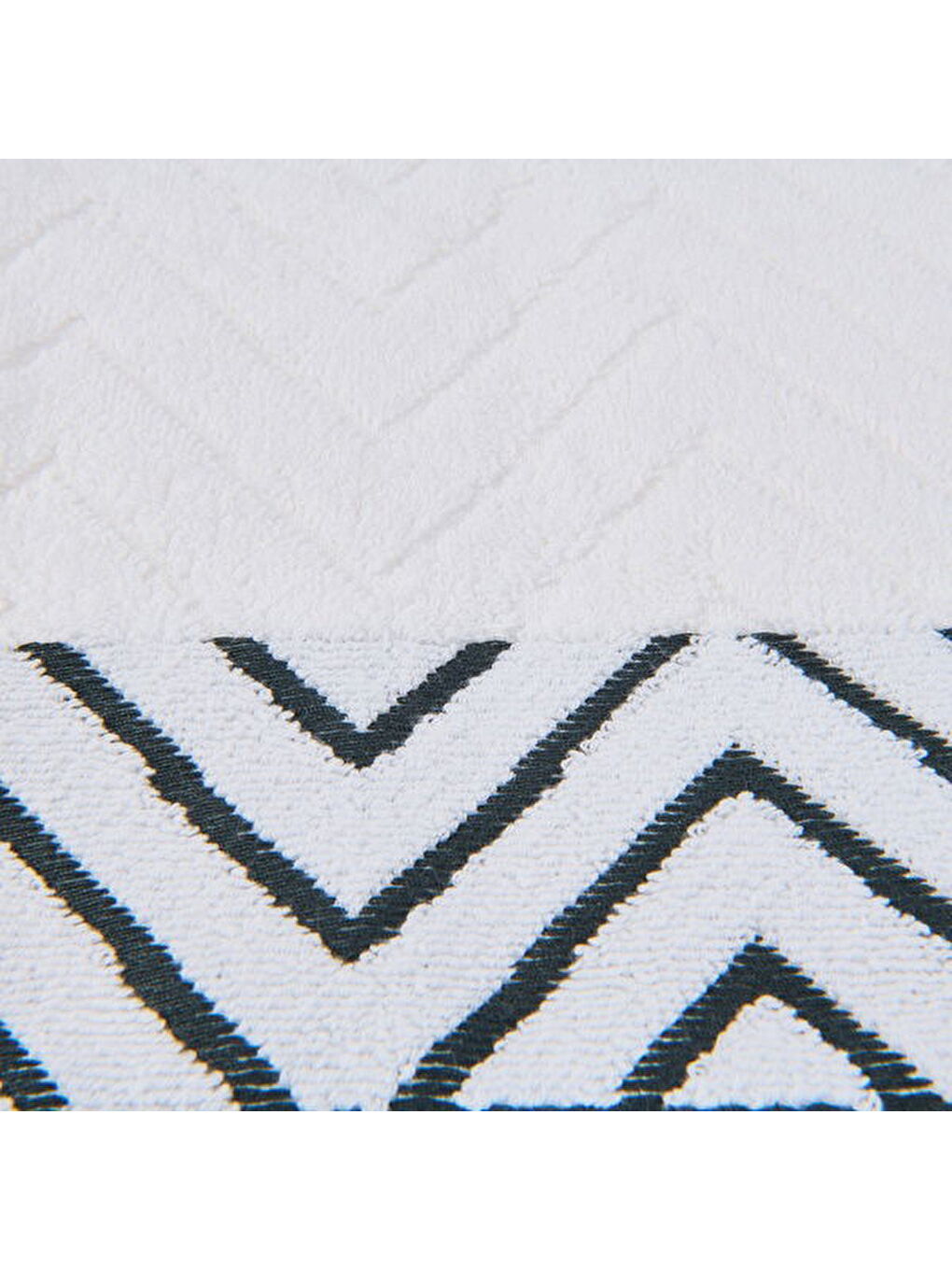 Soft Wave Yüz Havlusu - Beyaz - 50x70 cm-2