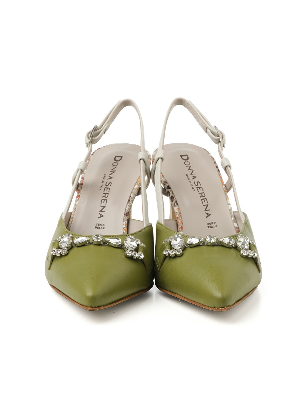 Yeşil Kadın Topuklu/ Stiletto 8F5149DP 5149 SOFTNIL PE Verde-1