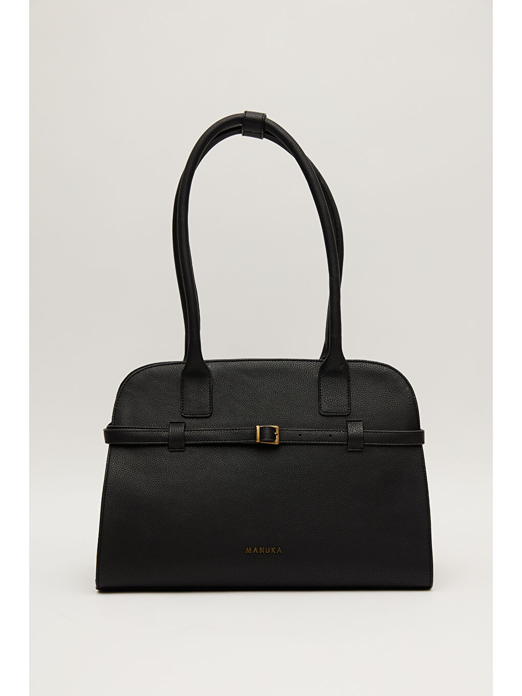 Orta Boy Kemerli Çanta Siyah-1