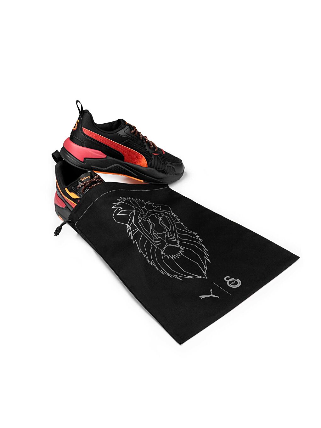 Siyah GALATASARAY X-RAY Ayakkabı-4