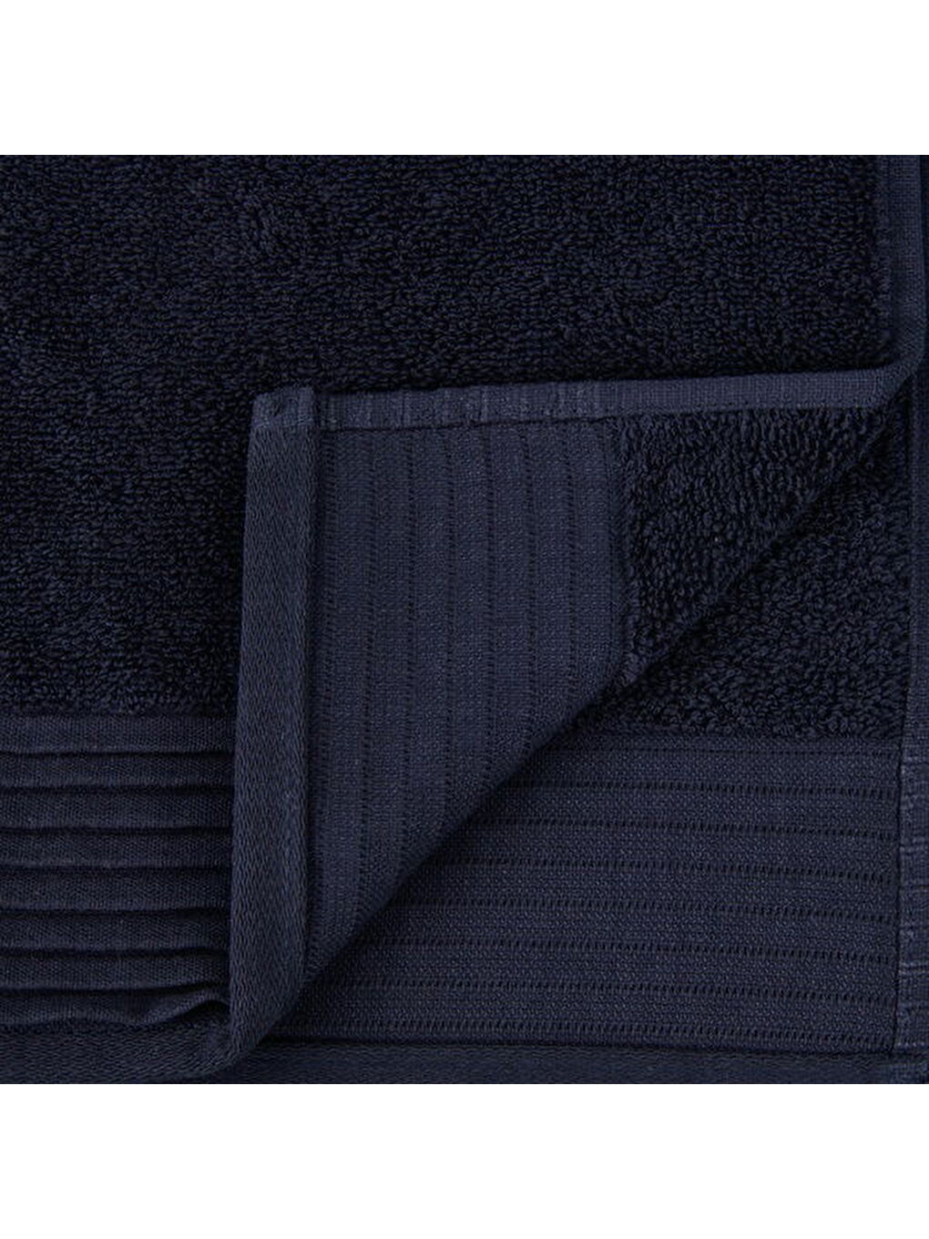 Soft Premium Yüz Havlusu - Lacivert - 50x90 cm-1