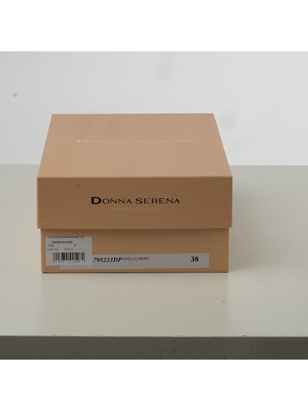 Siyah Kadın Oxford ( Klasik) 795233DP Vitello Nero-5