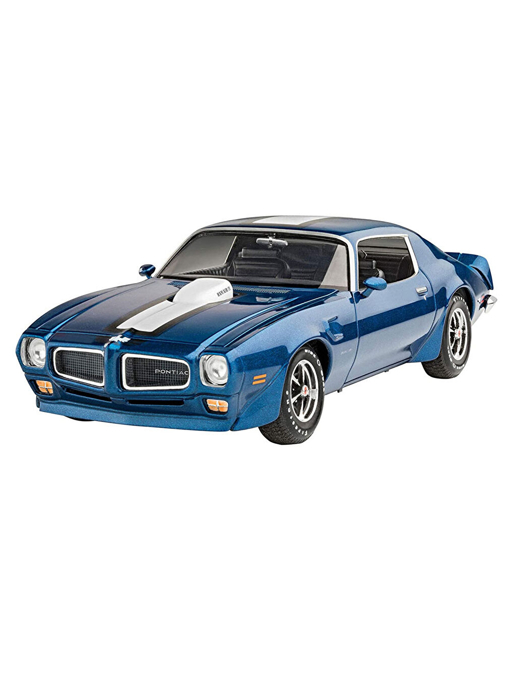 Revell Renksiz Maket Model Kit 1970 Pontiac 07672 - 2