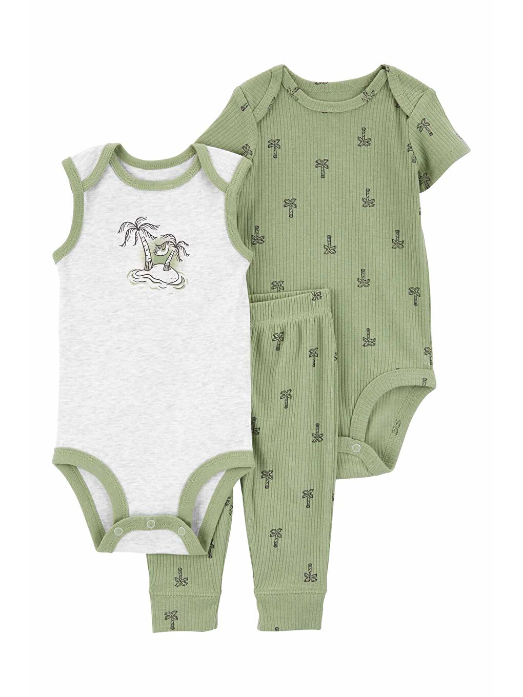 Karışık Erkek Bebek 3Lü Set