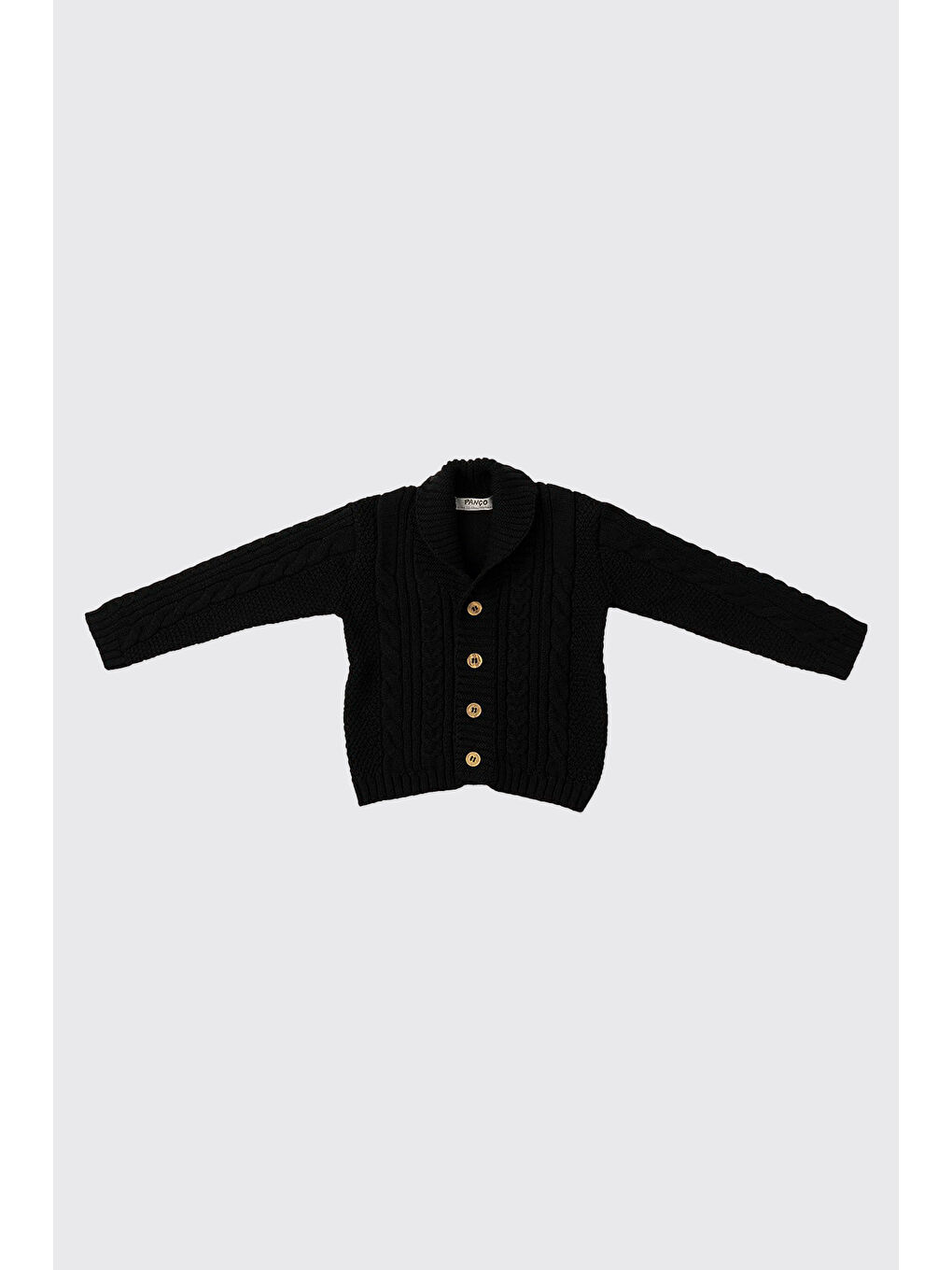 Erkek Bebek Siyah Triko Hırka