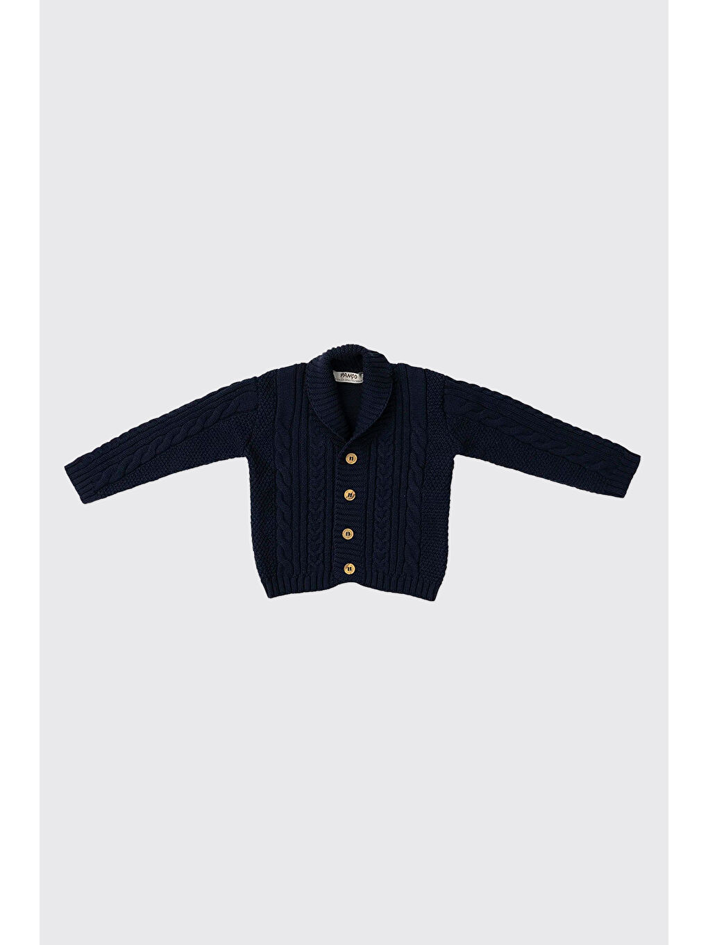 Erkek Bebek Lacivert Triko Hırka