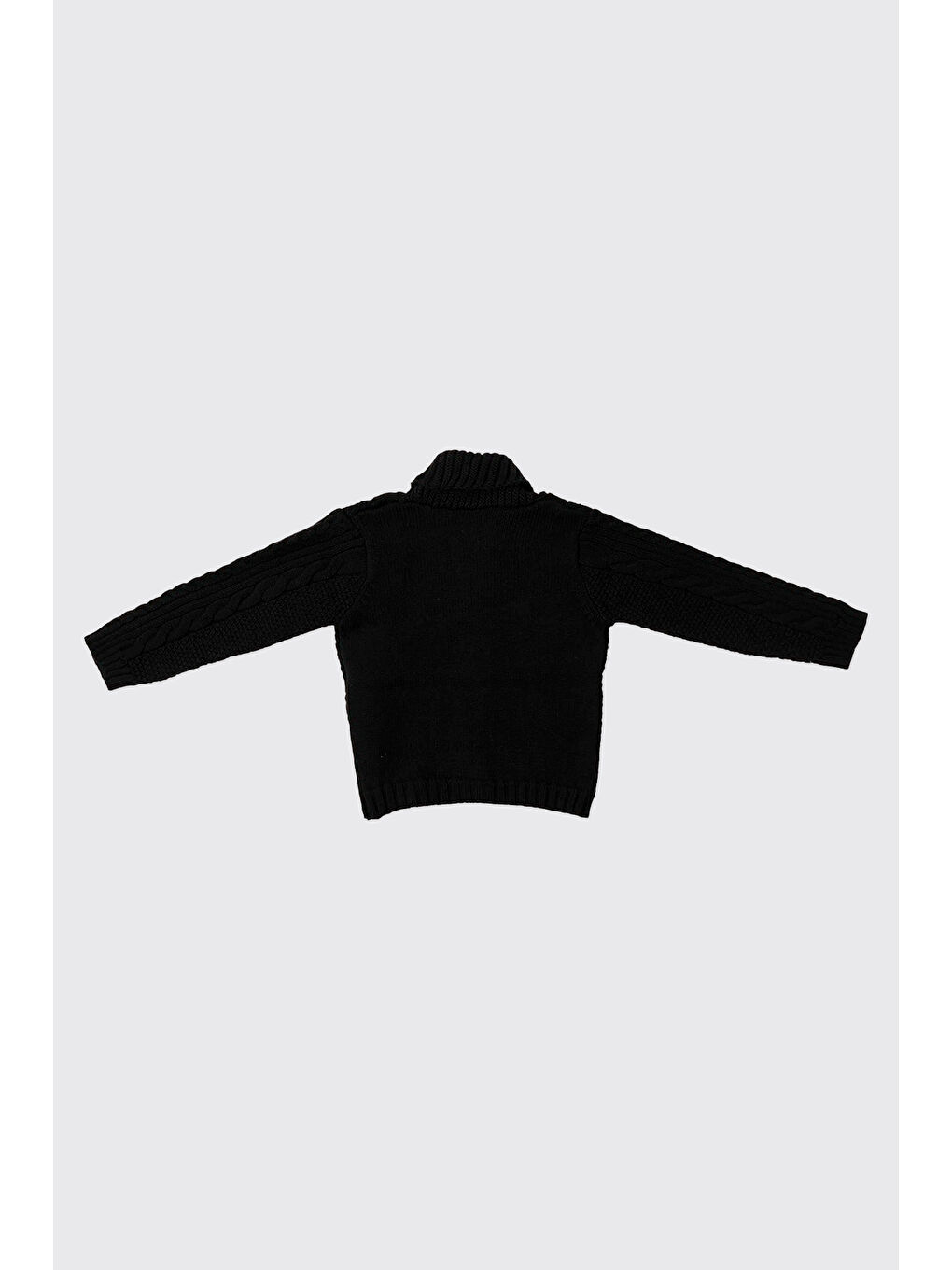 Erkek Bebek Siyah Triko Hırka-1