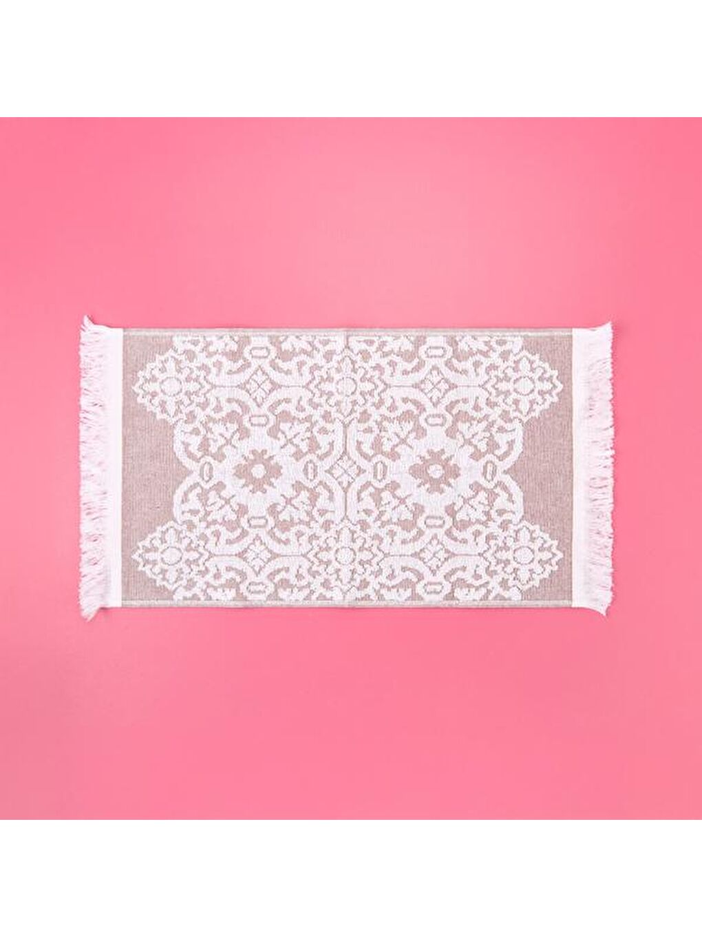 Soft Cant El Havlusu - Kahverengi - 30x50 cm-1