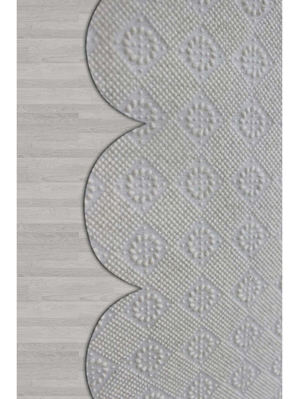 Karışık Dekoratif Özel Tasarım Yıkanabilir,İnce, Kaymaz Tabanlı, Modern Halı  80 x 150 cm-3