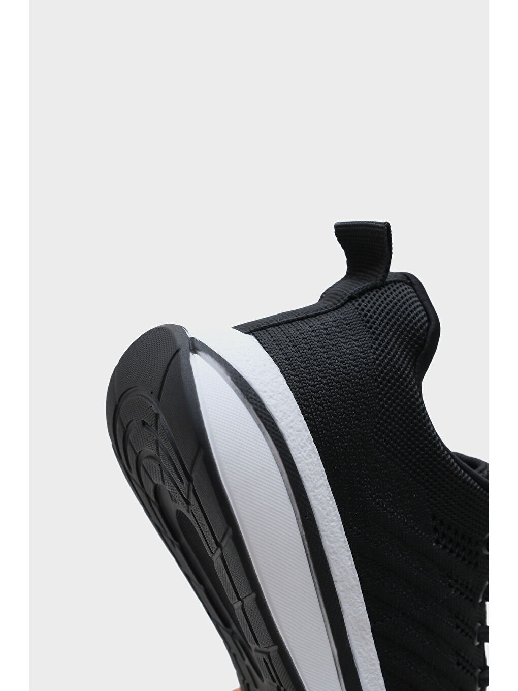 Siyah Aleta Bağcıklı Günlük Spor Kadın Sneaker-3