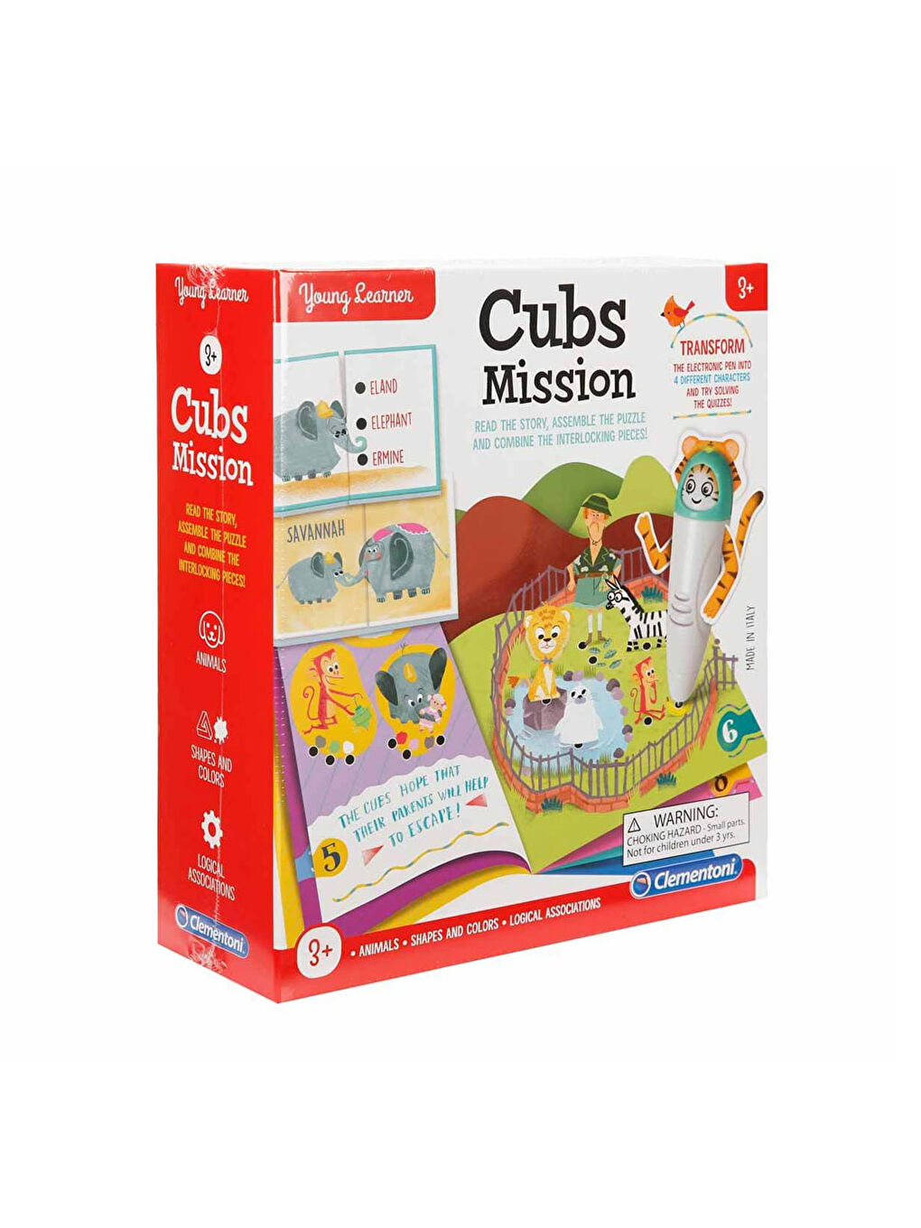 Clementoni Young Learner Hayvan Arkadaşlar 75051TR