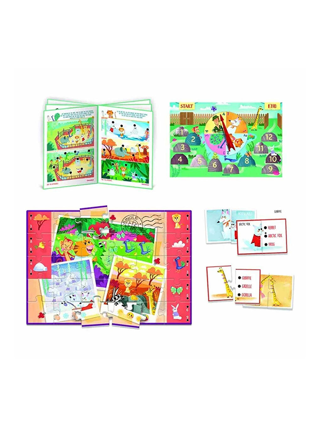 Clementoni Young Learner Hayvan Arkadaşlar 75051TR - 1