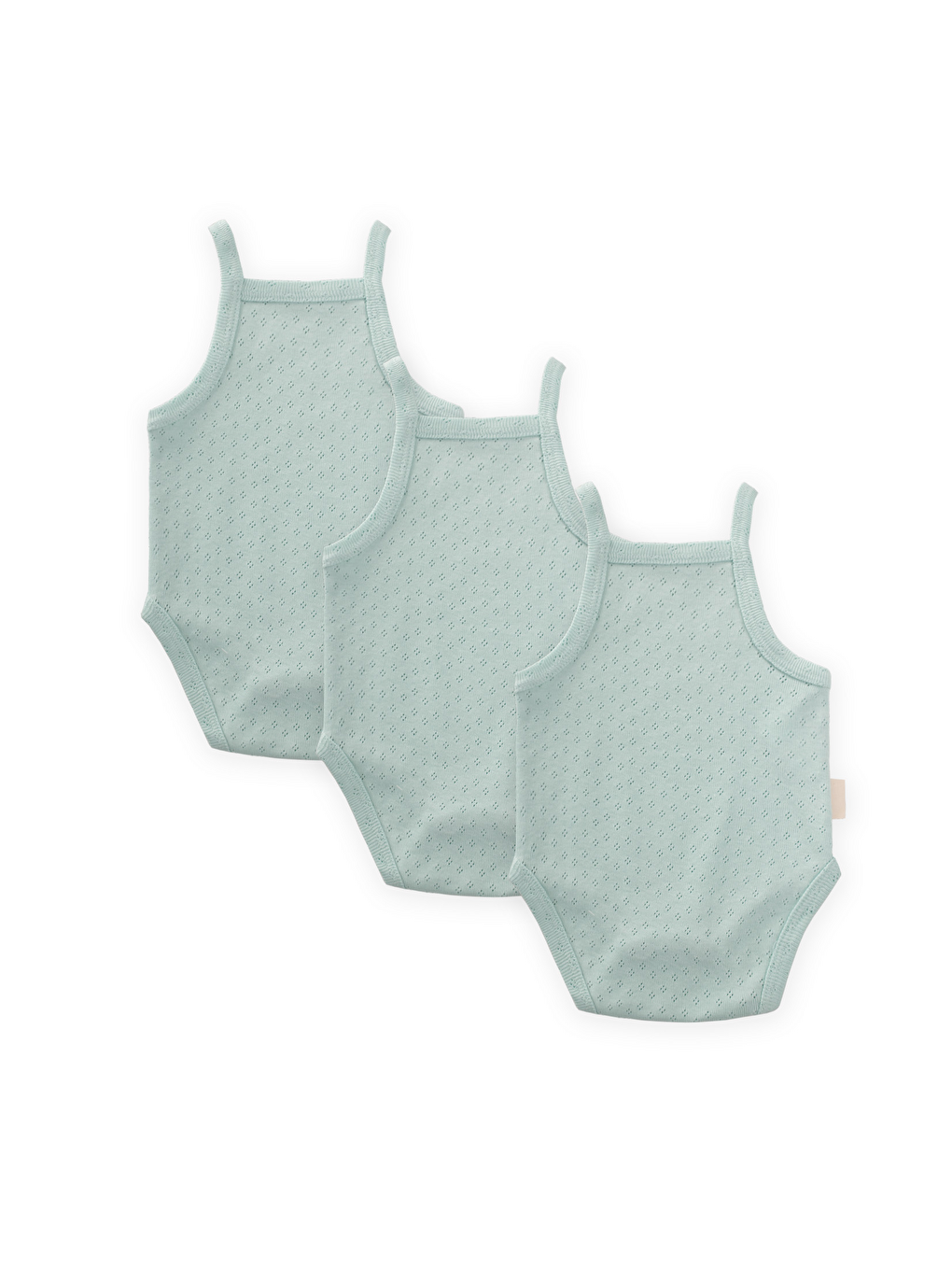 Üçlü Klimalı Zıbın 0-3 Yaş Mint Yeşili-1