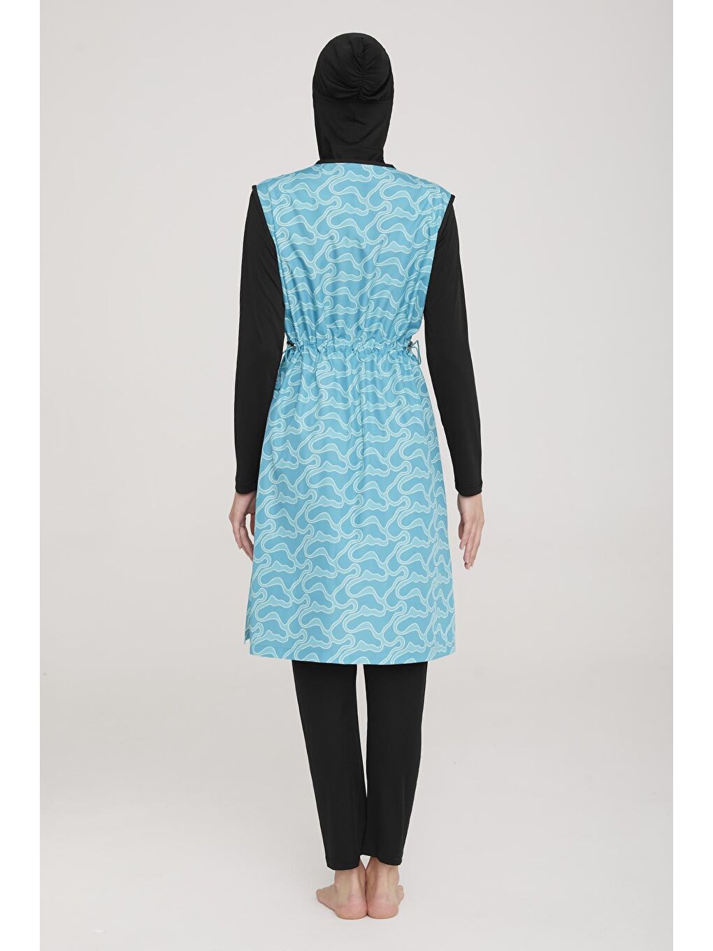 Tam Kapalı Tesettür Mayo Jaana 5 9050 Siyah-4