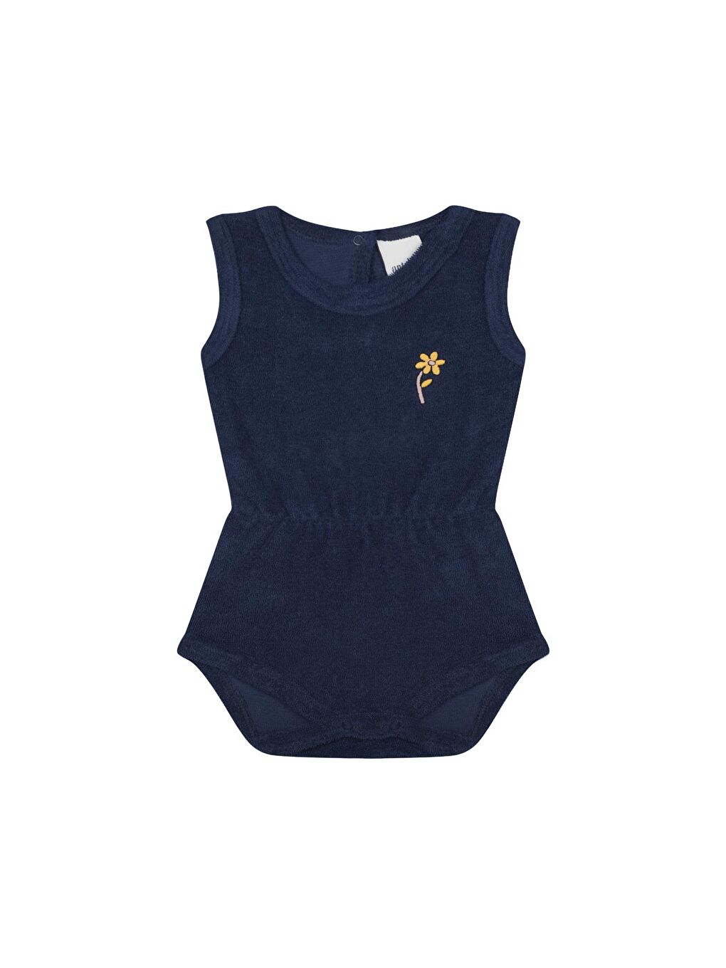 Lacivert Havlu Lastikli Body