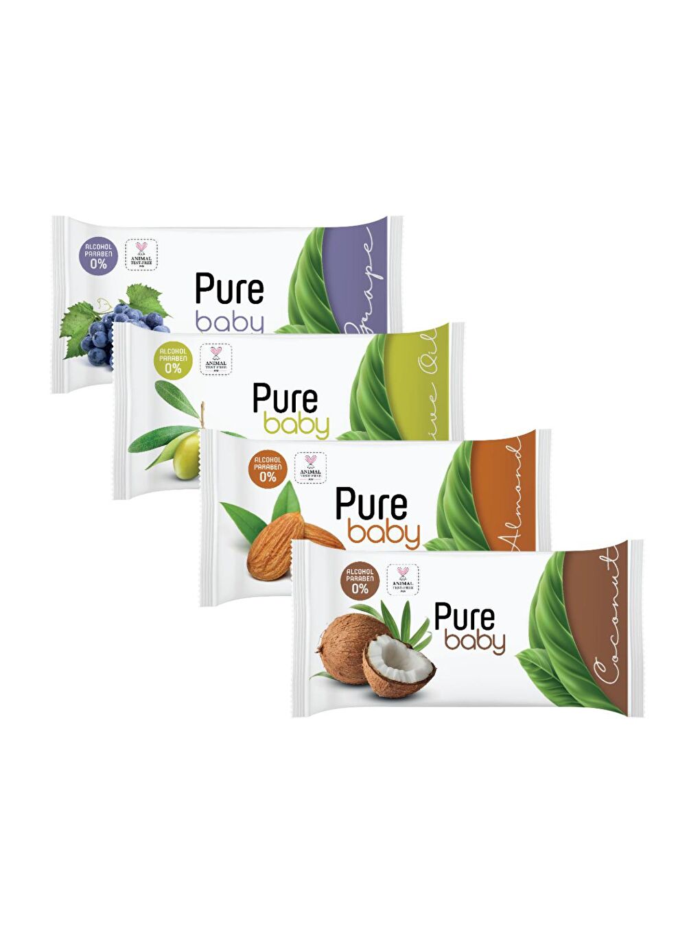 Pure Baby Renksiz Islak Havlu 12x50 (600 Yaprak) - 2