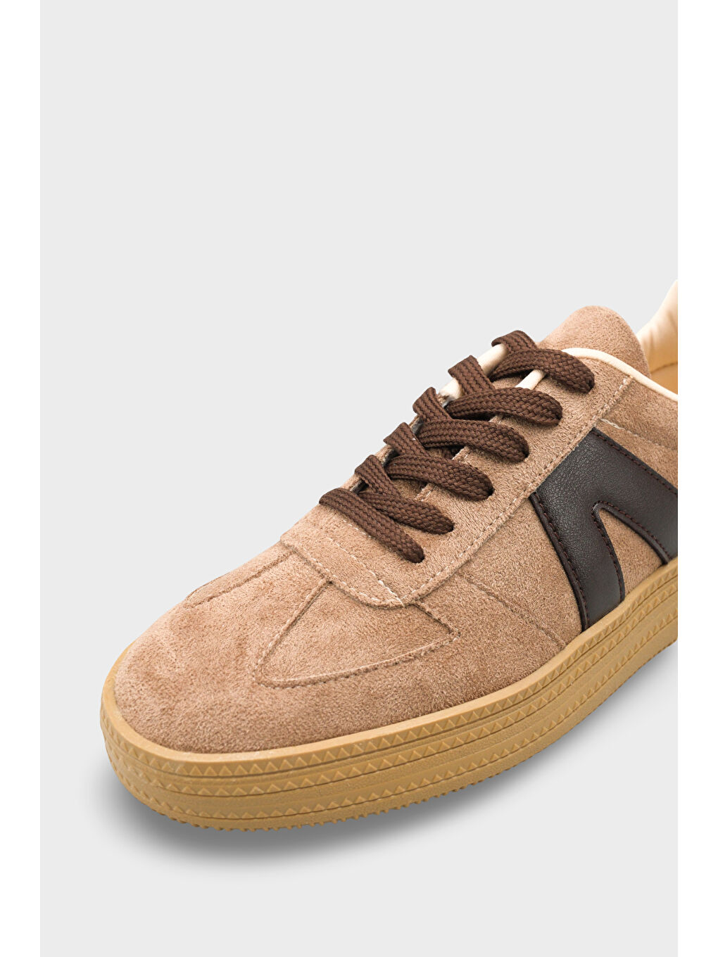 Bej Santa Kadın Spor Ayakkabı Snaeker-4