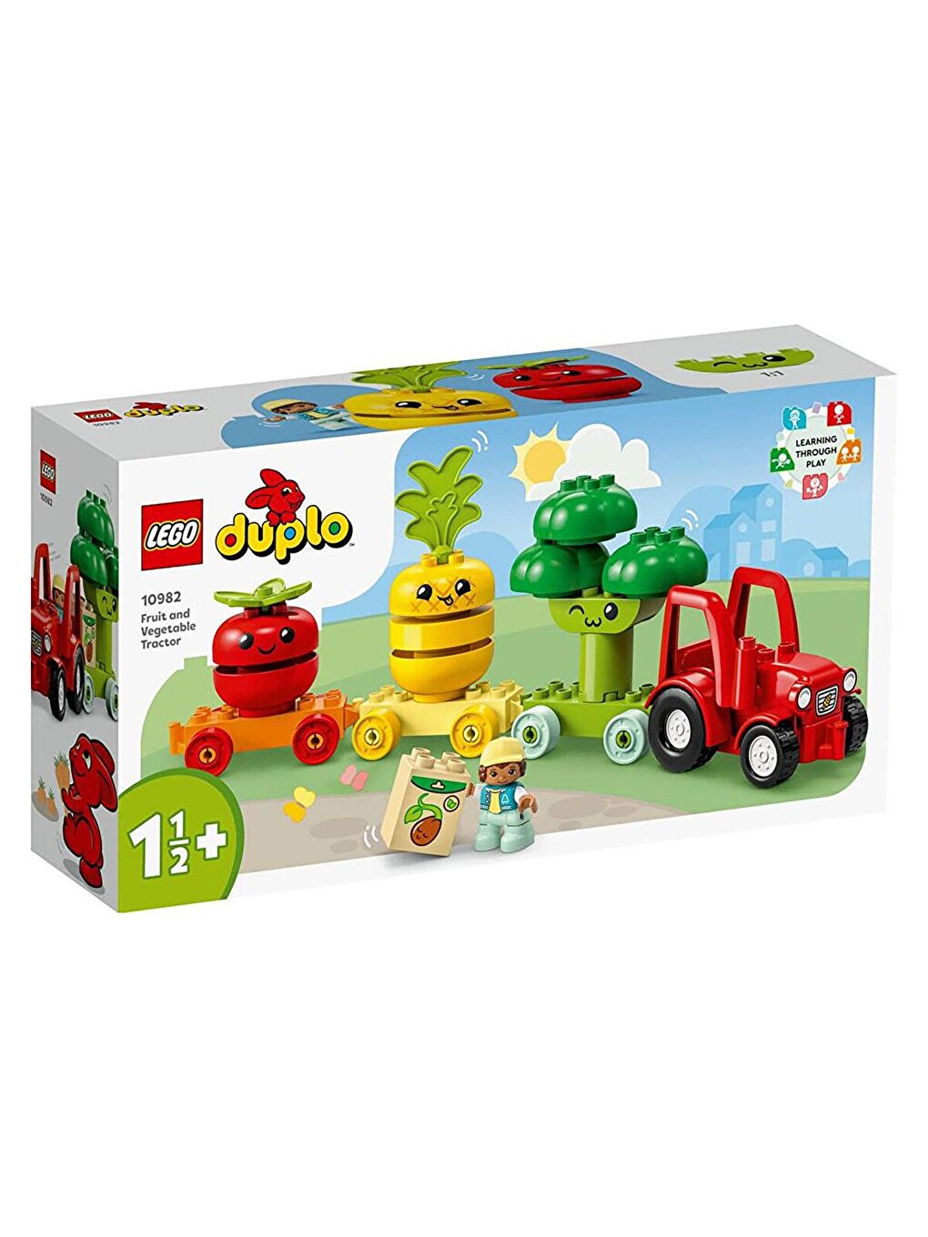 Lego Karışık 10982 Duplo İlk Meyve Sebze Traktör