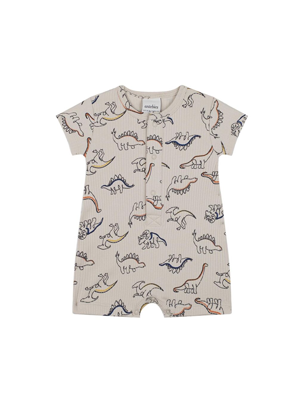 Ekru Dino Kısa Kollu Barbatöz