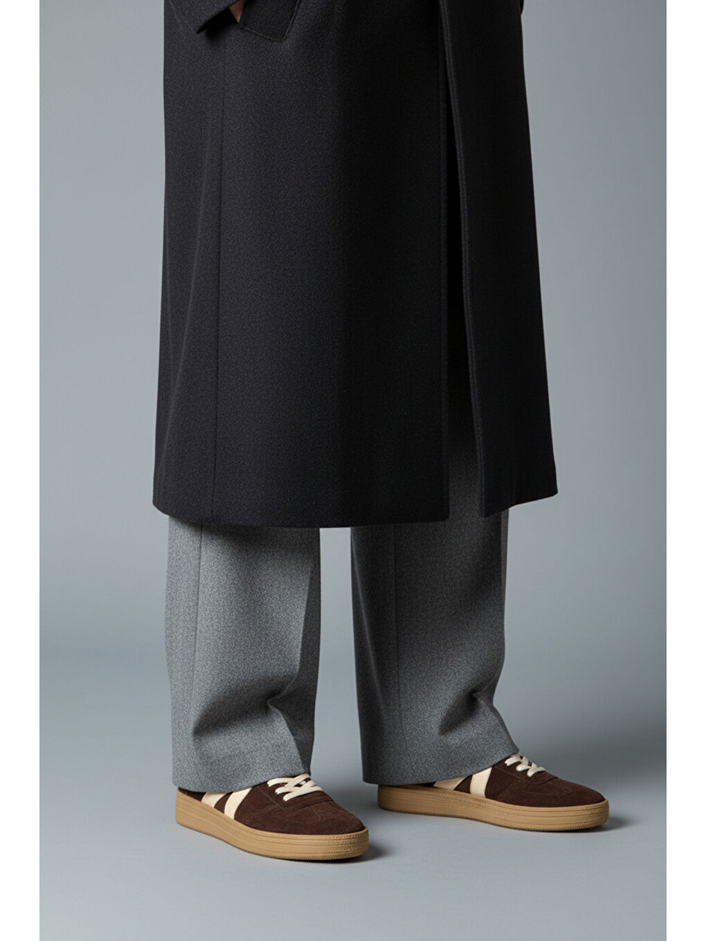 Kahverengi Santa Kadın Spor Ayakkabı Snaeker-1