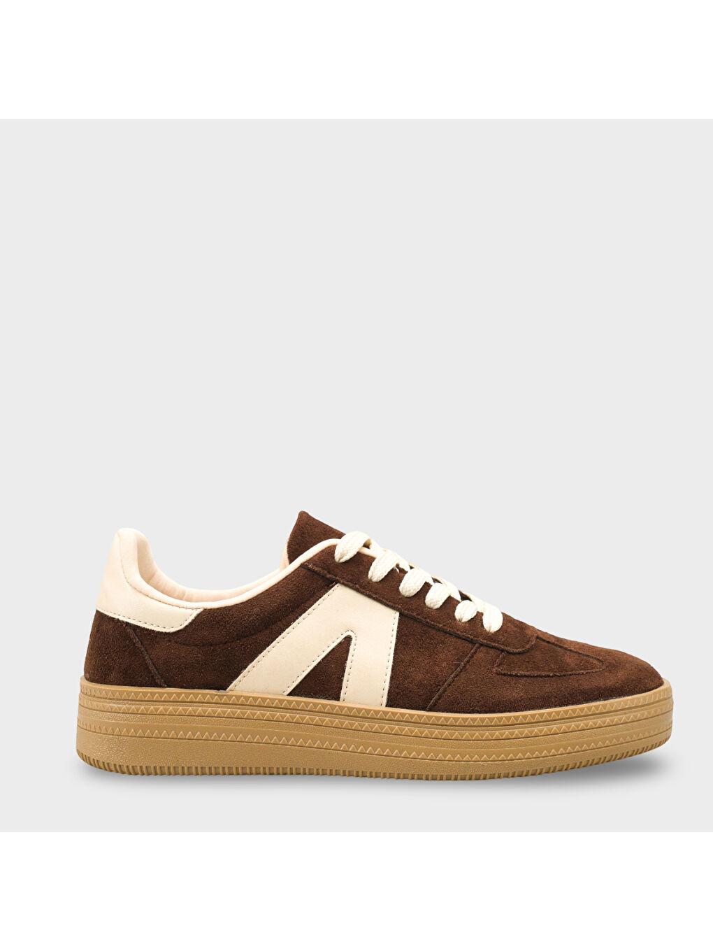 Kahverengi Santa Kadın Spor Ayakkabı Snaeker-2