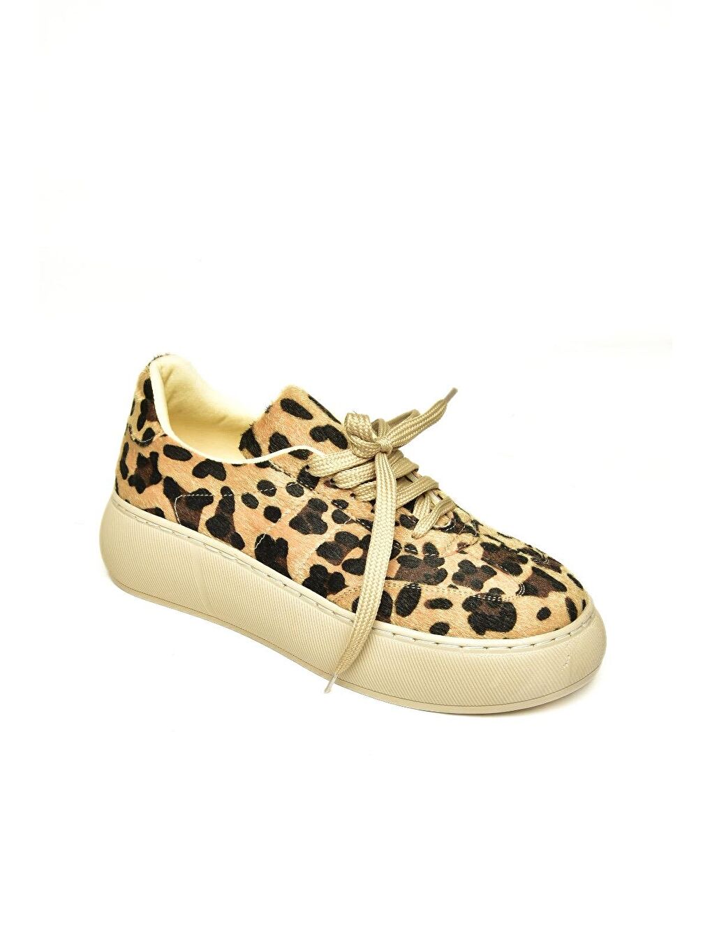 Kahverengi U8115023 Taba Kadın Sneakers-4