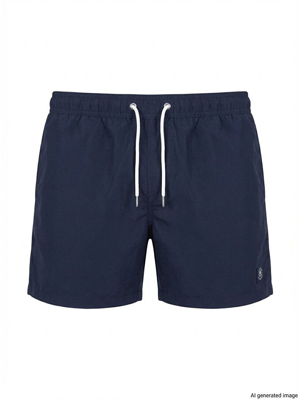 Erkek Cepli Ve Astarlı Deniz Şortu Antrasit Renk Bb2359