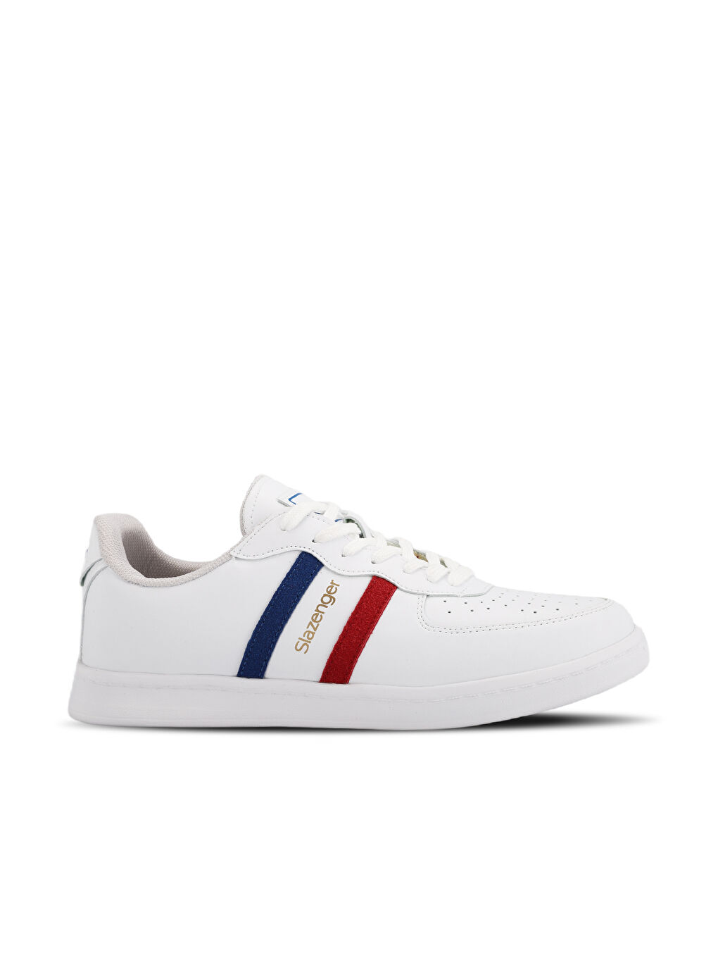 SLAZENGER MALKHAZ Erkek Sneaker Ayakkabı Beyaz / Lacivert / Kırmızı