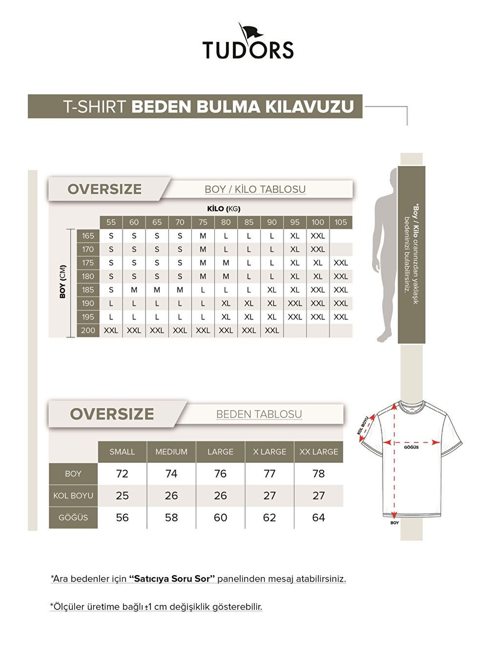 Unisex Oversize Geniş Kesim %100 Pamuk Yumuşak Dokulu Basic Bisiklet Yaka Haki Tişört-7