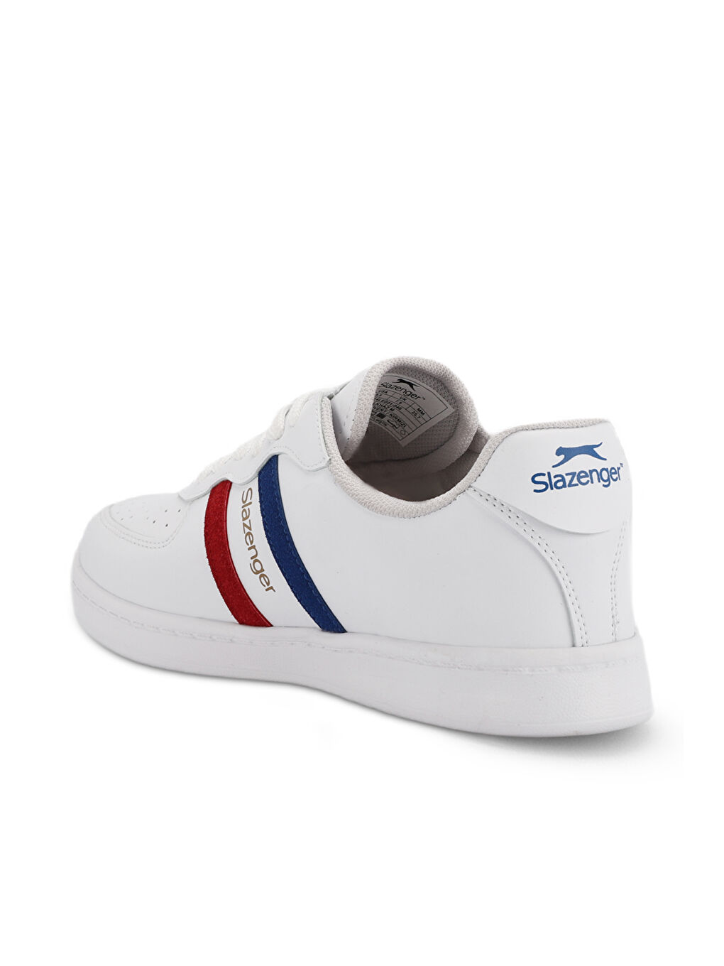 SLAZENGER MALKHAZ Erkek Sneaker Ayakkabı Beyaz / Lacivert / Kırmızı - 2