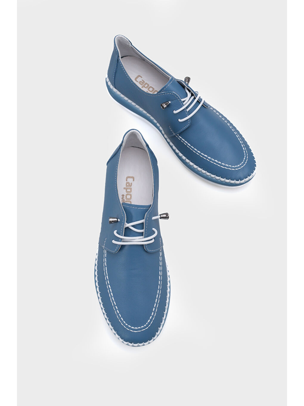 Mavi Michele Hakiki Deri Soft Konfor Tabanlı Kadın Sneaker-5