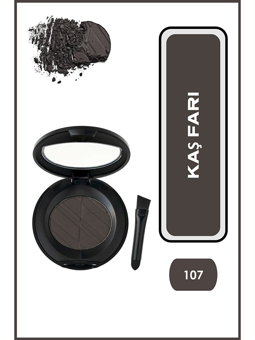Eyebrow Powder No: 107 - Kaş Farı - 8691190445072