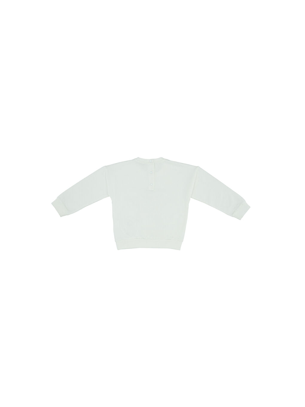 Panço Ekru Kız Çocuk Baskı Detaylı Sweatshirt - 6