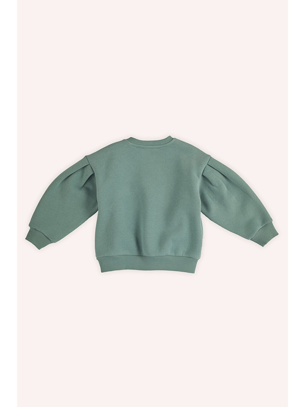 Panço Kız Çocuk Sweatshirt Yeşil - 5