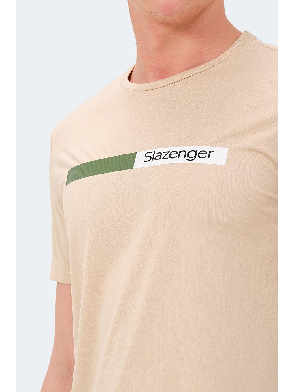 SLAZENGER Bej NELS Erkek Tişört Bej - 4