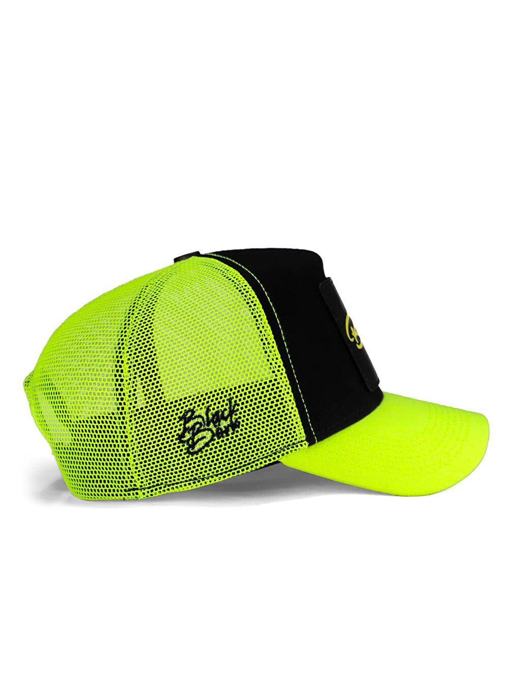 BlackBörk V1 Trucker So What - 2 Kod Logolu Unisex Neon Siperli Neon-Siyah Şapka (Cap) - 1