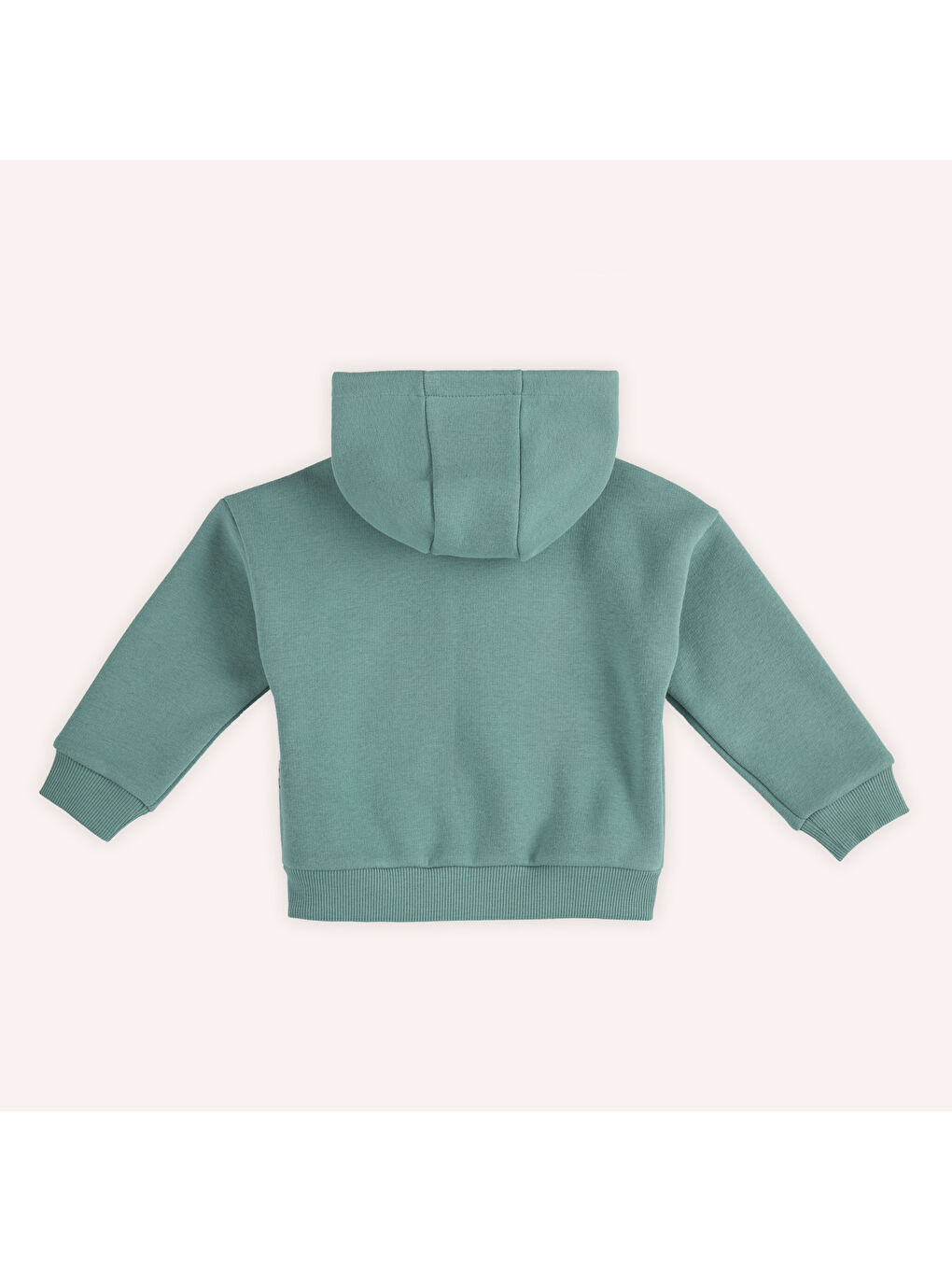 Panço Yeşil Kız Çocuk Fermuarlı Sweatshirt - 5
