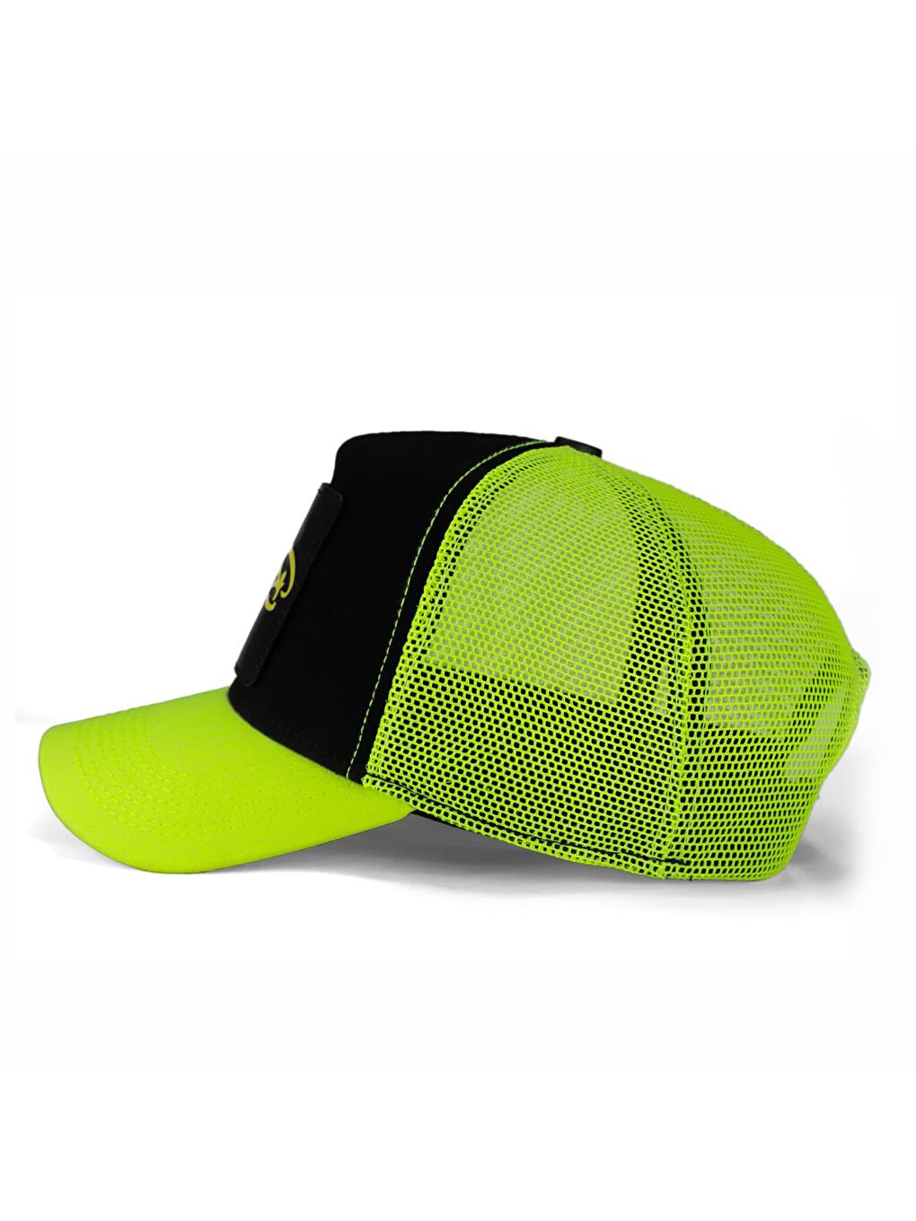 BlackBörk V1 Trucker So What - 2 Kod Logolu Unisex Neon Siperli Neon-Siyah Şapka (Cap) - 3