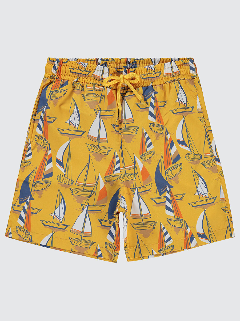 Civil Sari Boys Erkek Çocuk Şort 10-13 Yaş Sarı