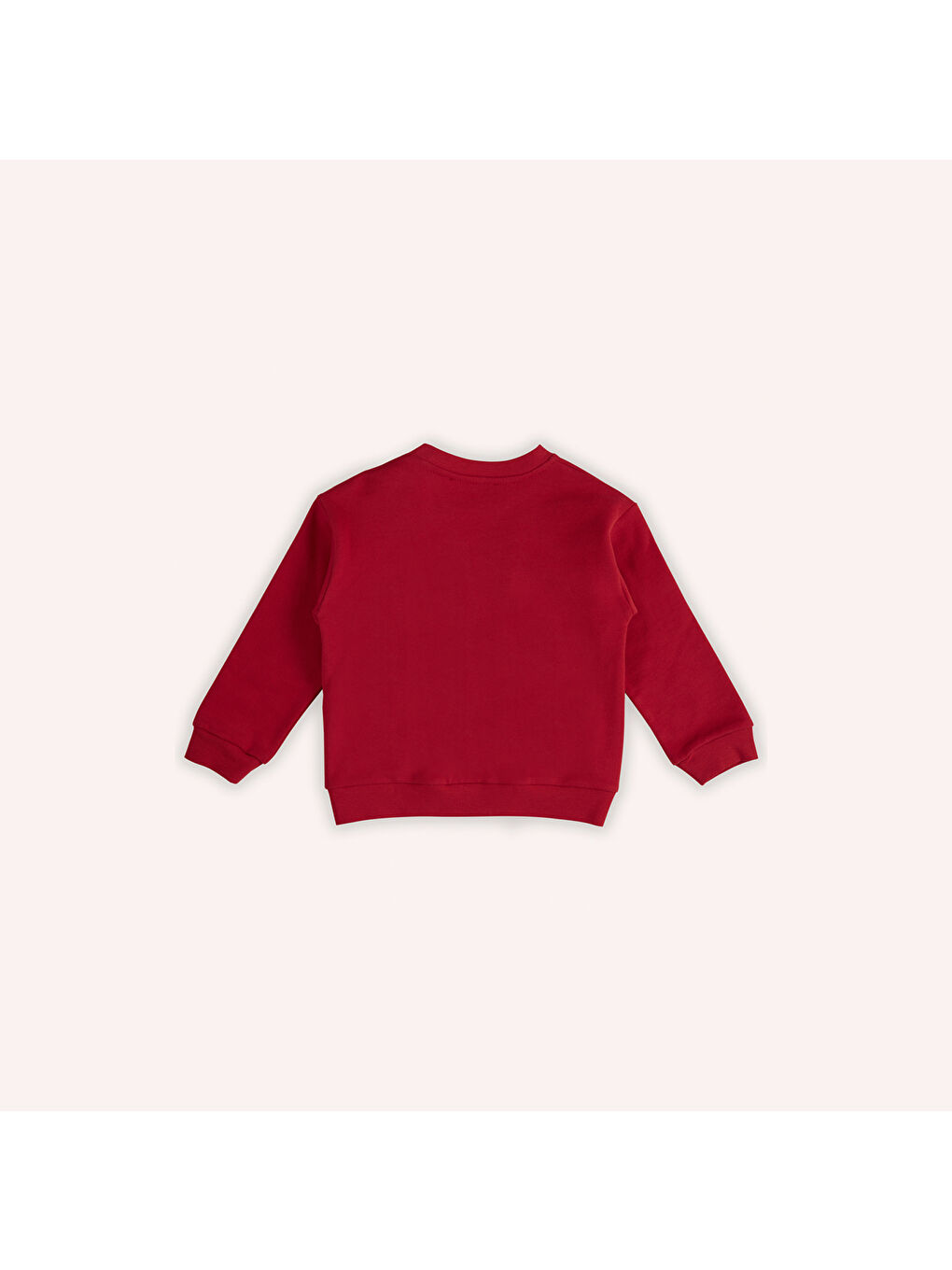 Panço Kırmızı Kız Çocuk Nakış Detaylı Sweatshirt - 4